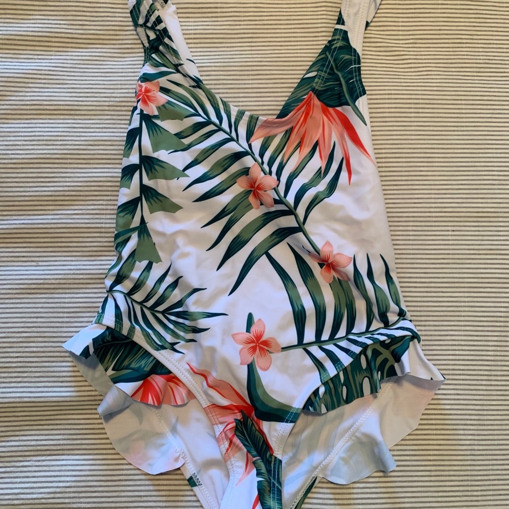 Floral one piece